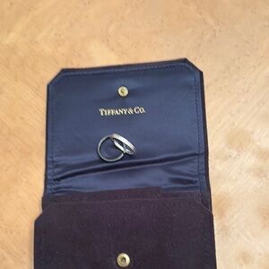 Tiffany & Co. 1837 collection ring in sterling silver and titanium